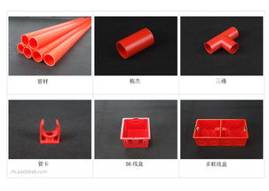 龍勝管業 pvc電工線管系列管材產品展示